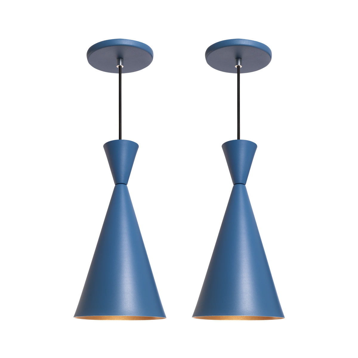 Pendente Lustre Luminária Canadá Azul