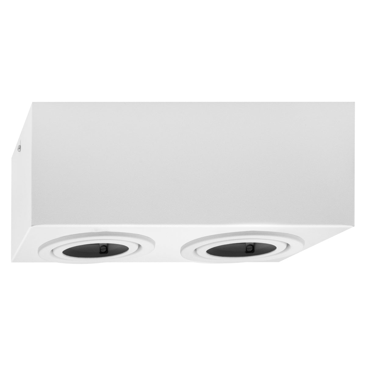 Spot Plafon Sobrepor Box Mr16 Duplo Direcionável