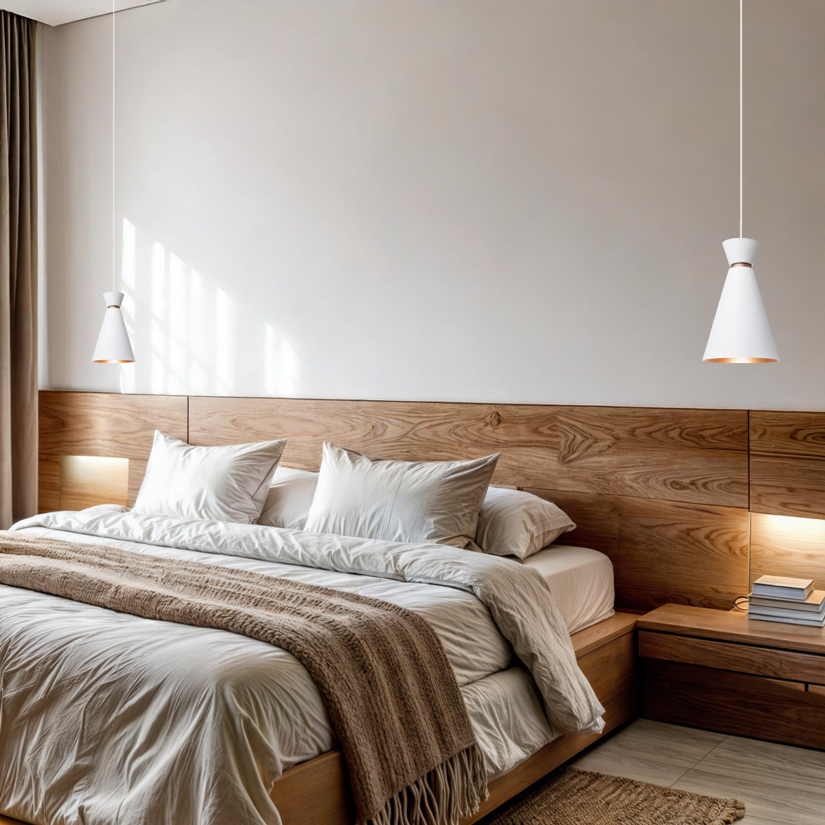 Pendente Lustre Luminária Pequim 30cm Branco