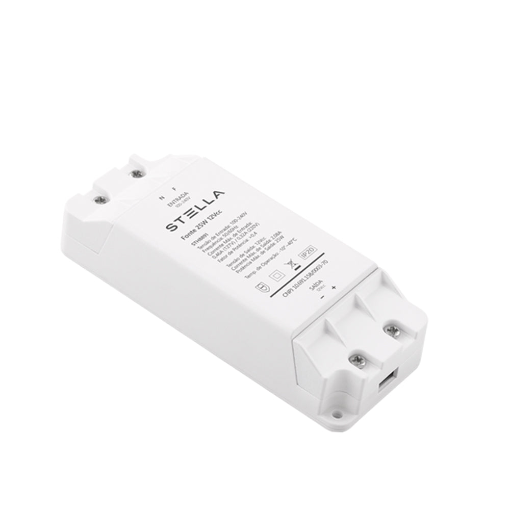 Fonte Profissional Para Fita Led 12v 25w Ip20 Stella STH8891