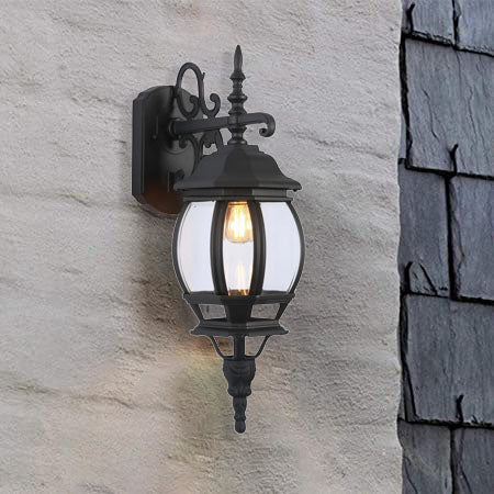 Arandela Colonial Vintage AC201P-P/B Class Lille Preto