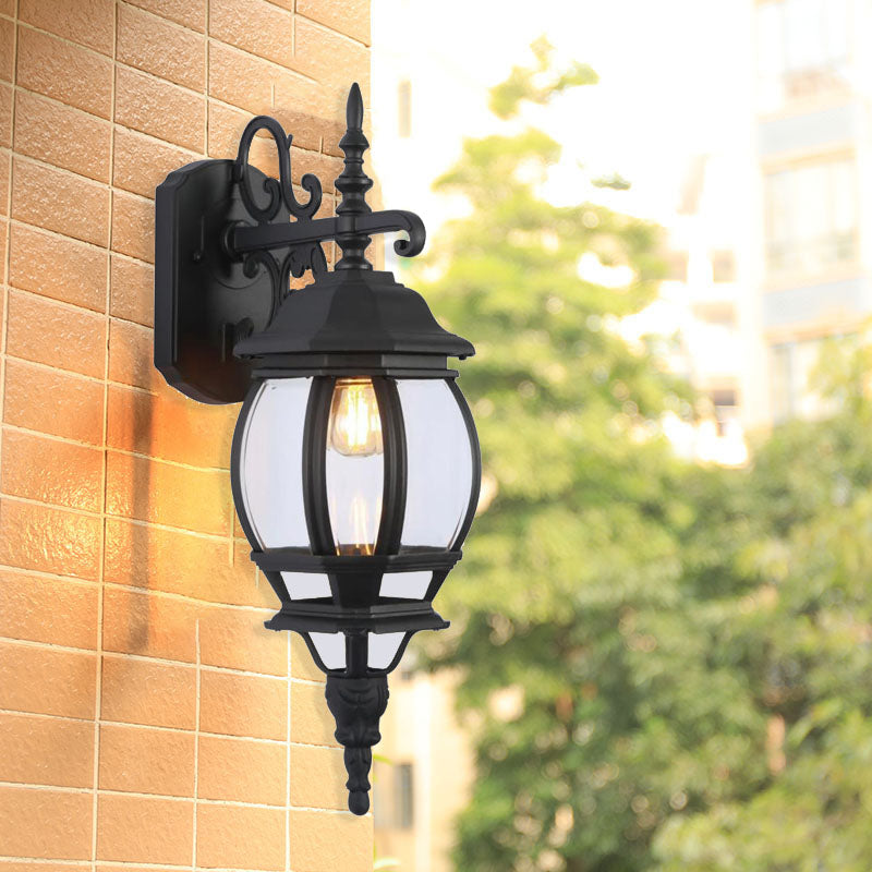 Arandela Colonial Vintage AC201P-P/B Class Lille Preto