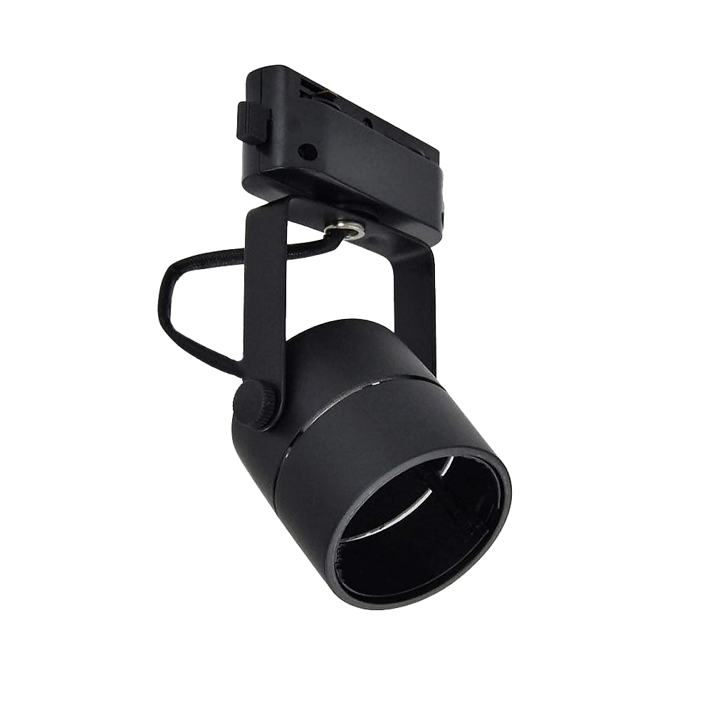 Spot para Trilho Eletrificado Dicróica GU10 Preto Delis