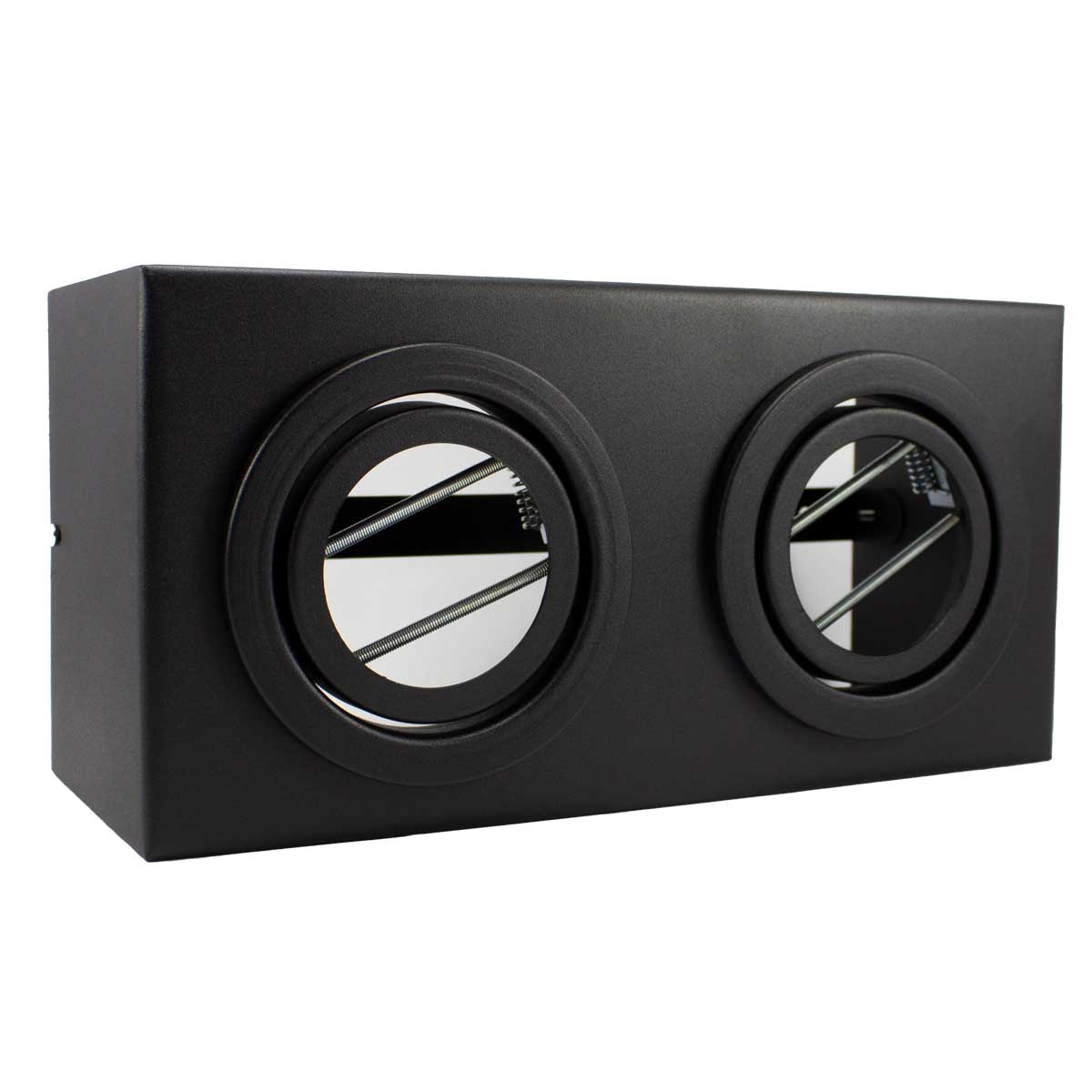 Spot Plafon Sobrepor Box Par20 Duplo Direcionável