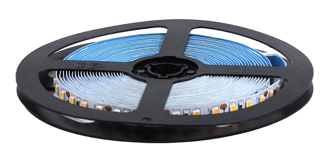 Fita Led Profissional Delis 12v 9,6w/m IP20 5m 120LEDS/m 3000K Branco Quente