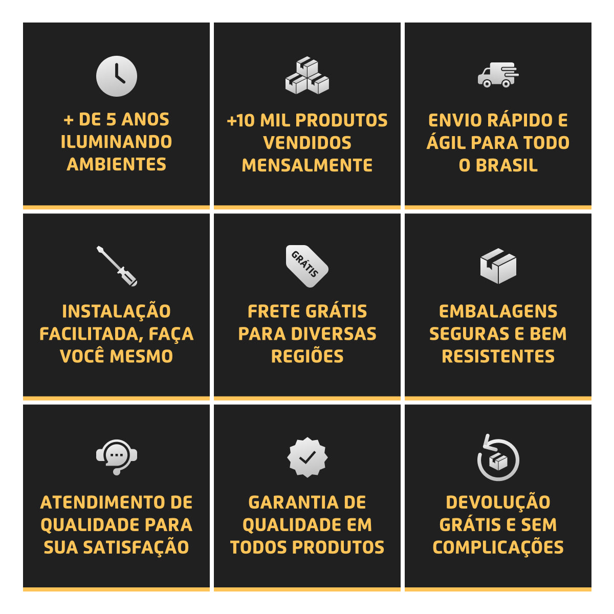 Pendente Luminária Dourado Tubo Cristal Quadrado 35cm Sindora