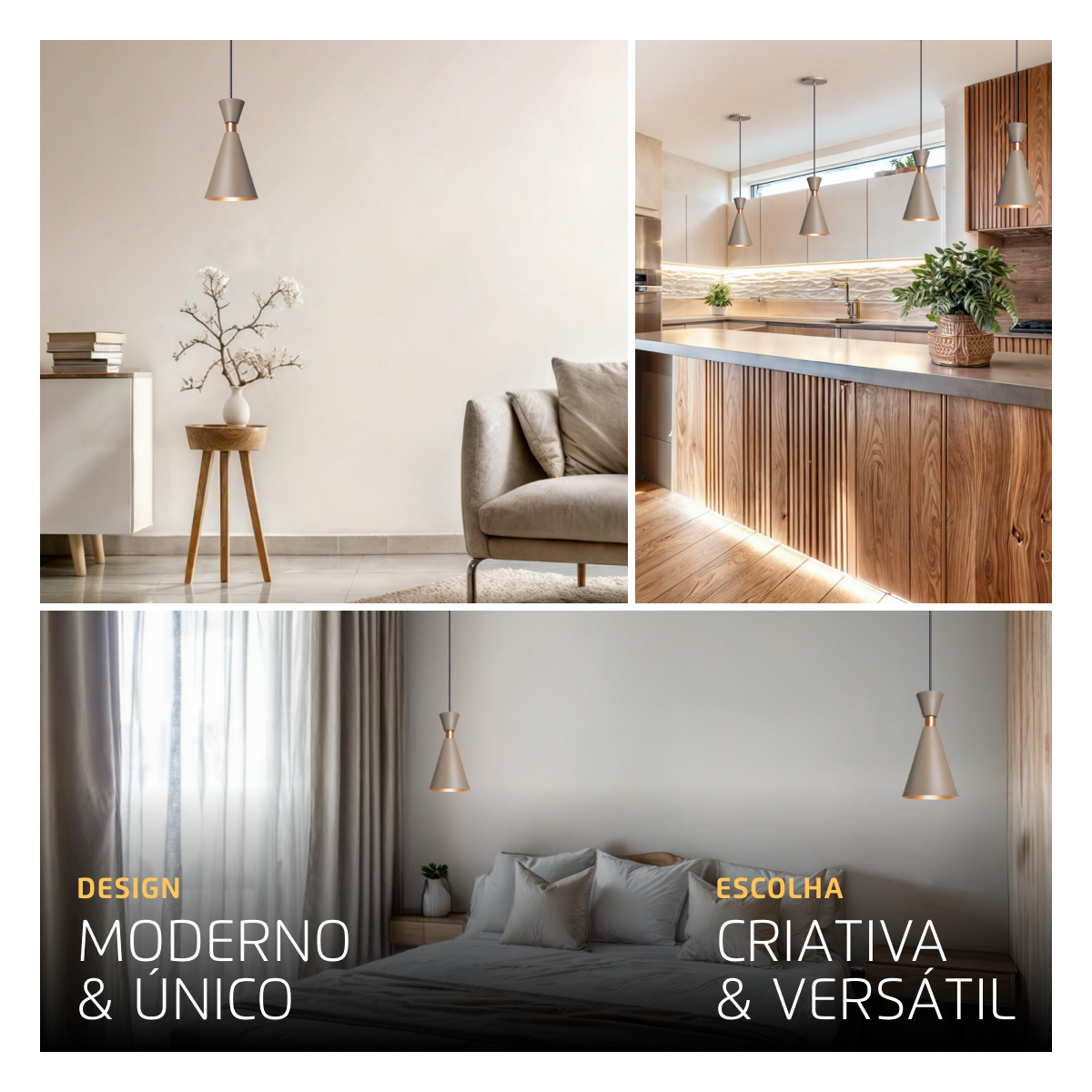 Pendente Lustre Luminária Mini Pequim Fendi 24cm