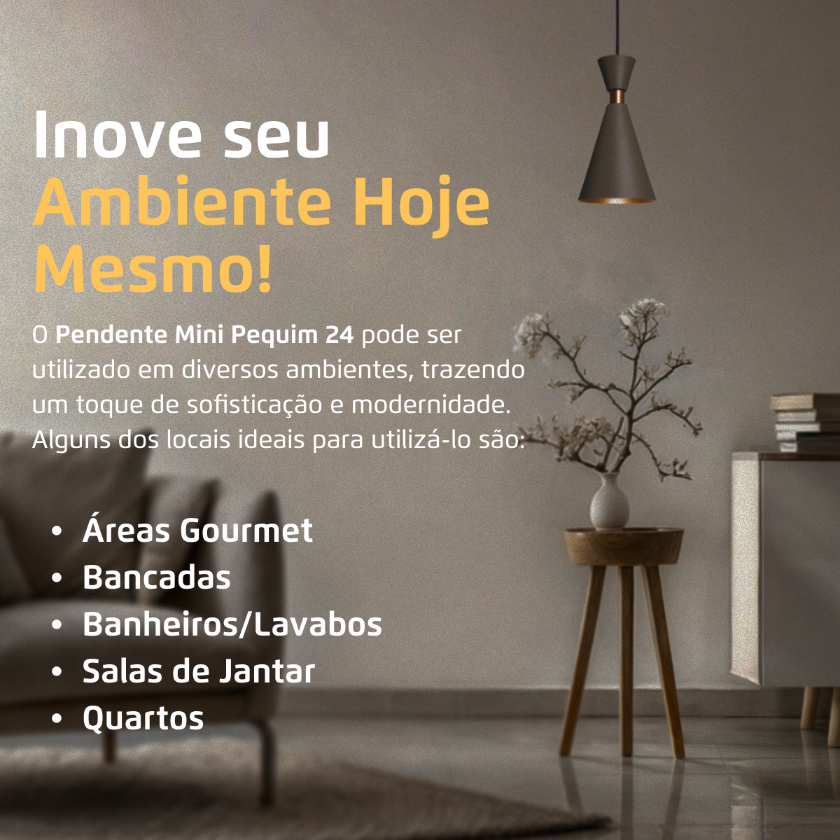 Pendente Lustre Luminária Mini Pequim Fendi 24cm