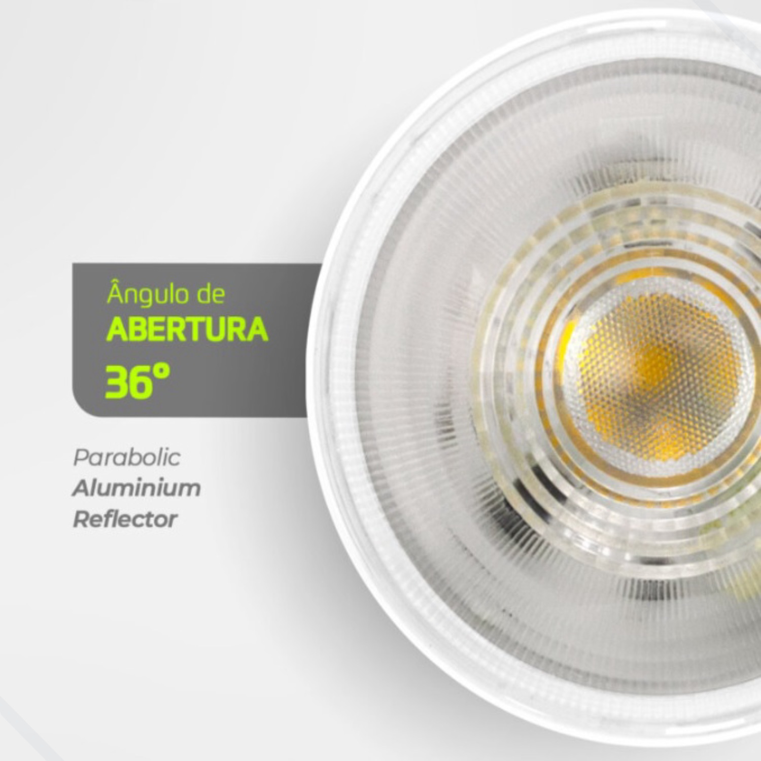 Lâmpada Led Par20 7W Lumanti 3000K Branco Quente