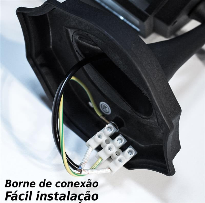 Arandela Colonial Vintage AC204P/B Class Nice Preta