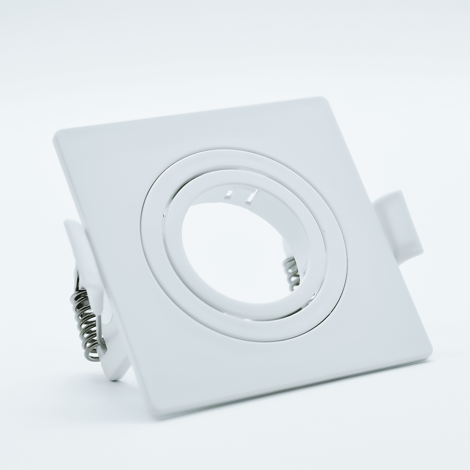 Spot Embutir Quadrado Face Plana Mini Dicroica Mr11 Branco