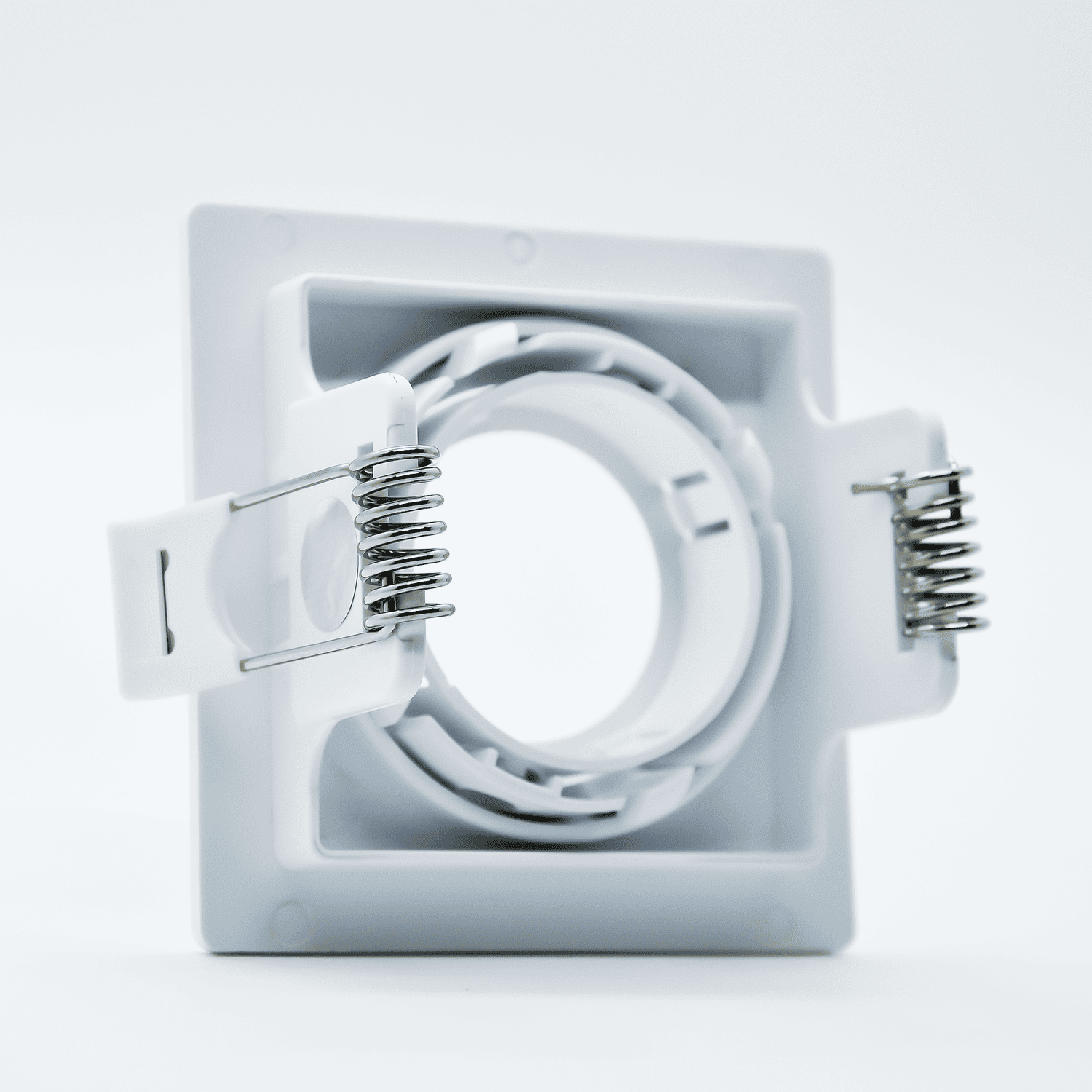 Spot Embutir Quadrado Face Plana Mini Dicroica Mr11 Branco