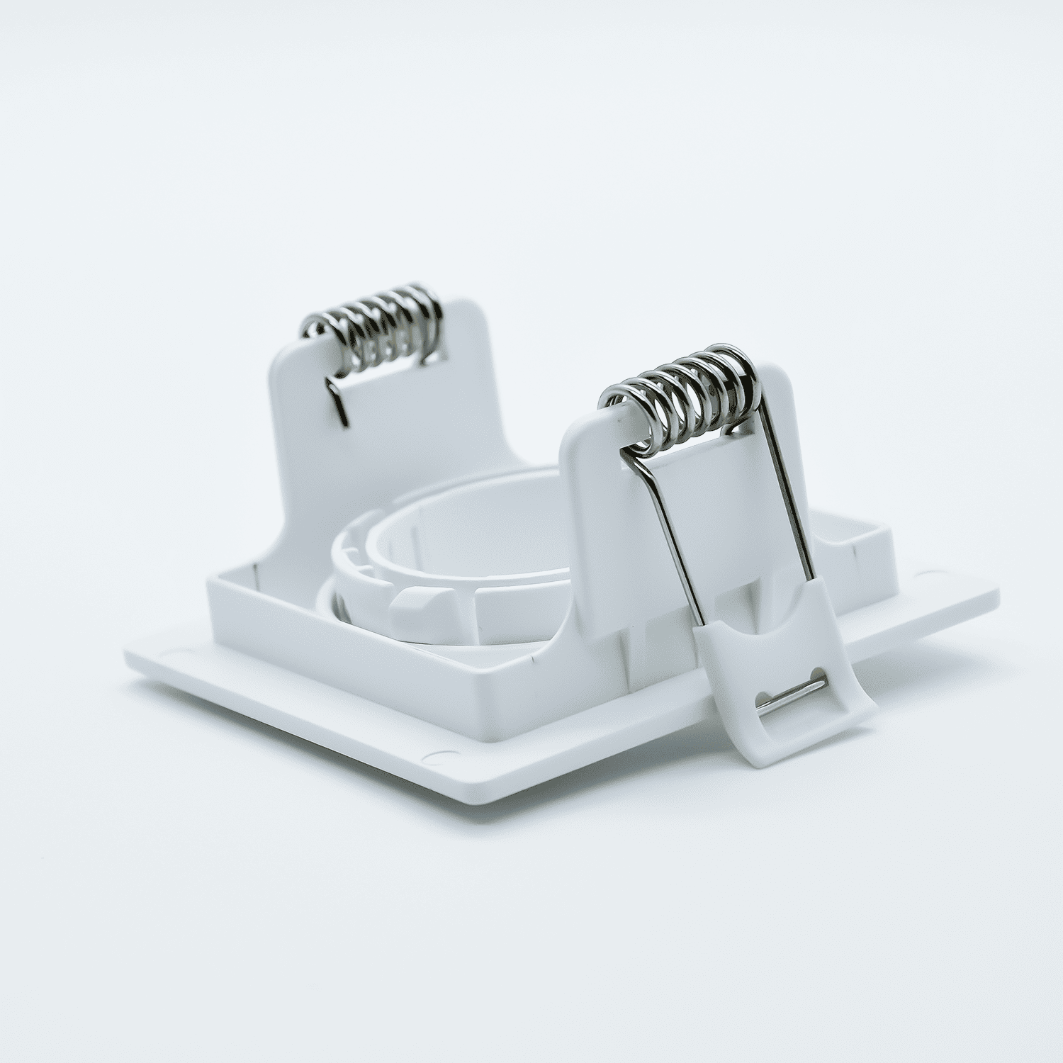 Spot Embutir Quadrado Face Plana Mini Dicroica Mr11 Branco