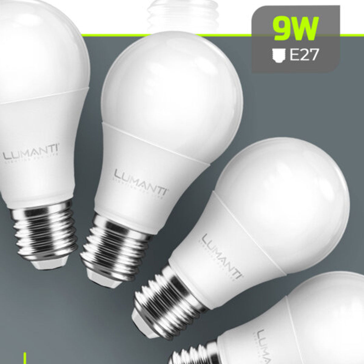 Lâmpada Led Bulbo 9w Branco Quente 3000k Bivolt - Lumanti