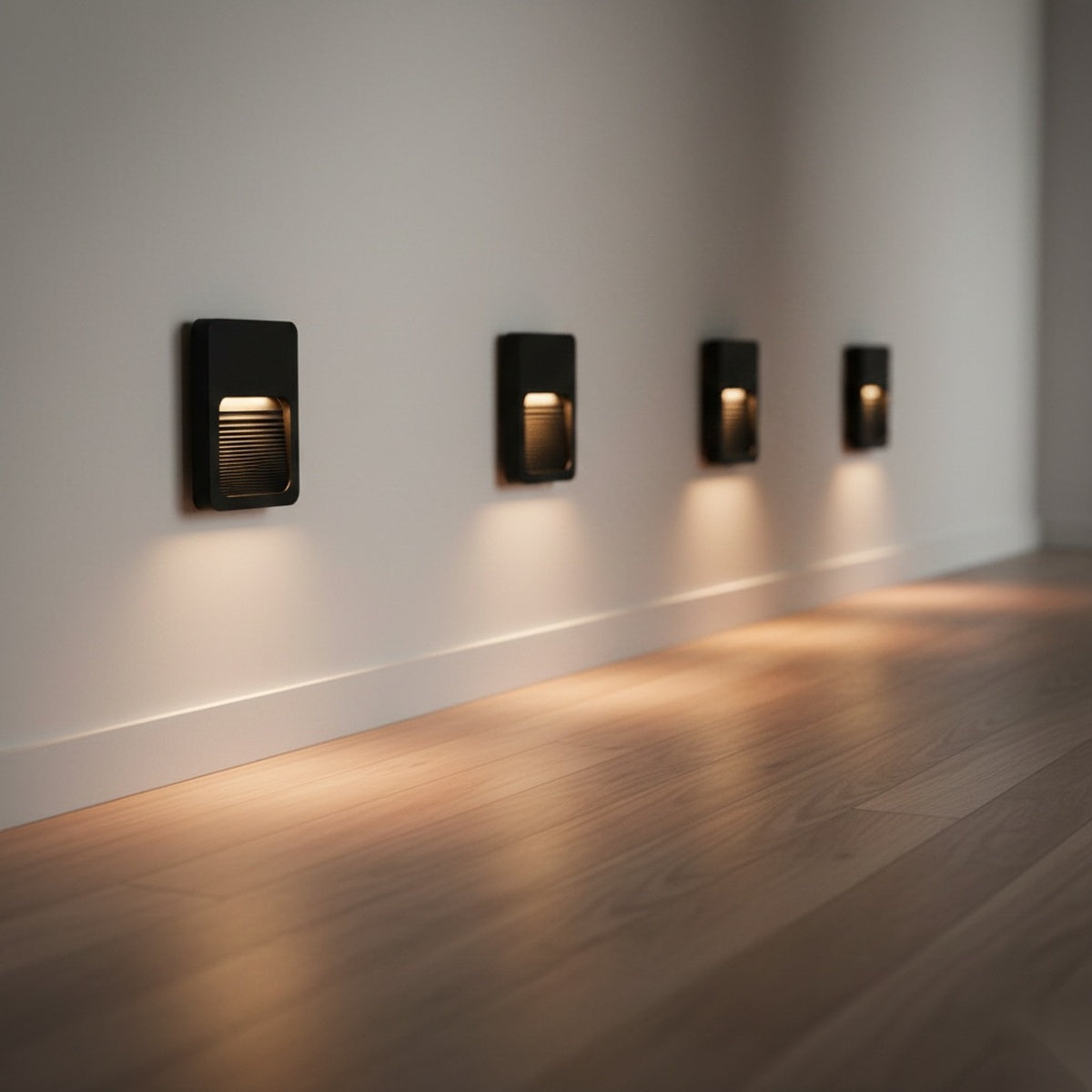 Balizador Fit 2W 3000K Bivolt IP65 Preto em ABS