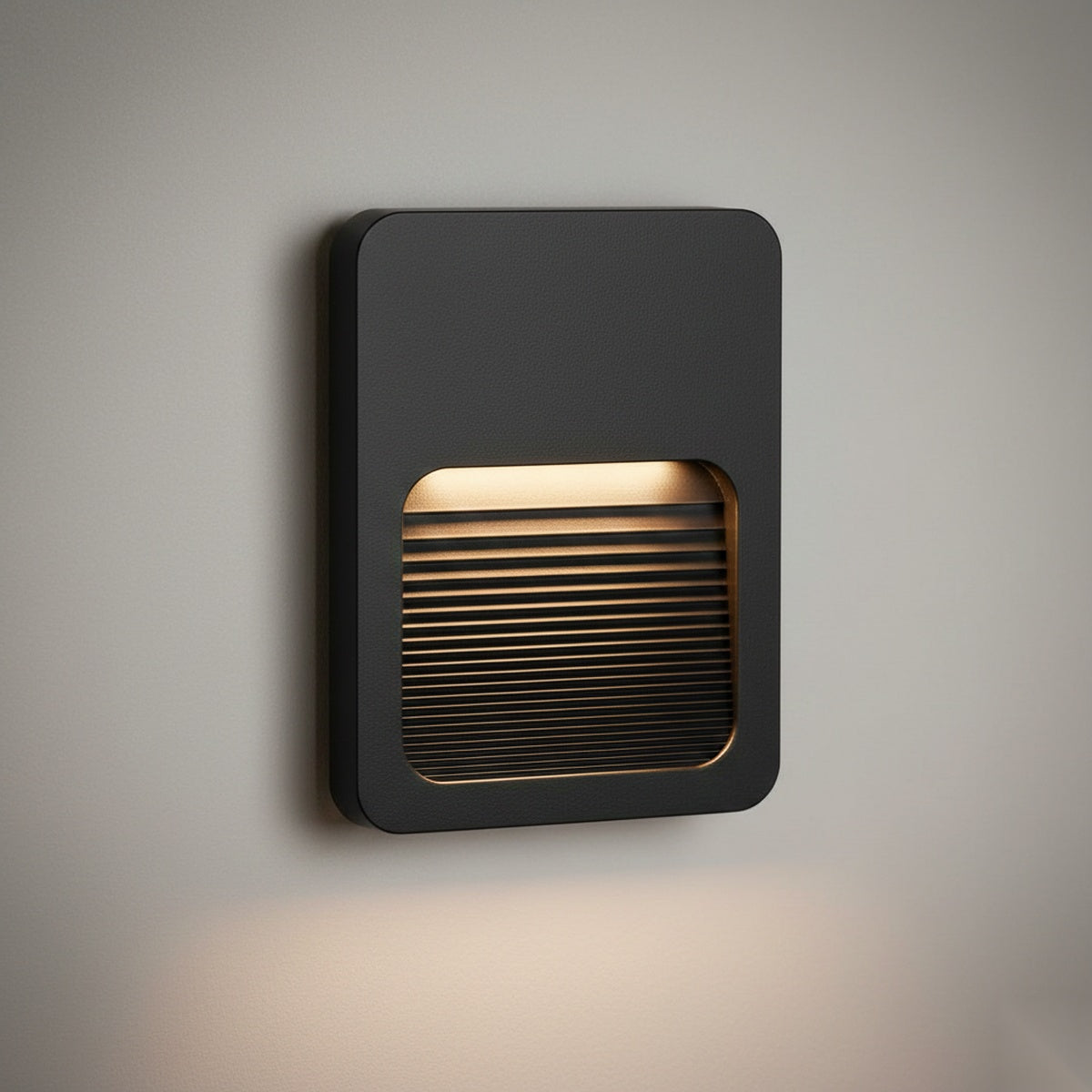 Balizador Fit 2W 3000K Bivolt IP65 Preto em ABS