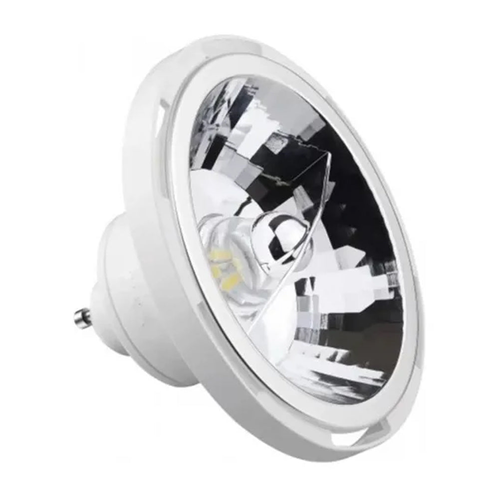 Lâmpada Led Ar111 12w 2700k Branco Quente Bivolt Galaxy