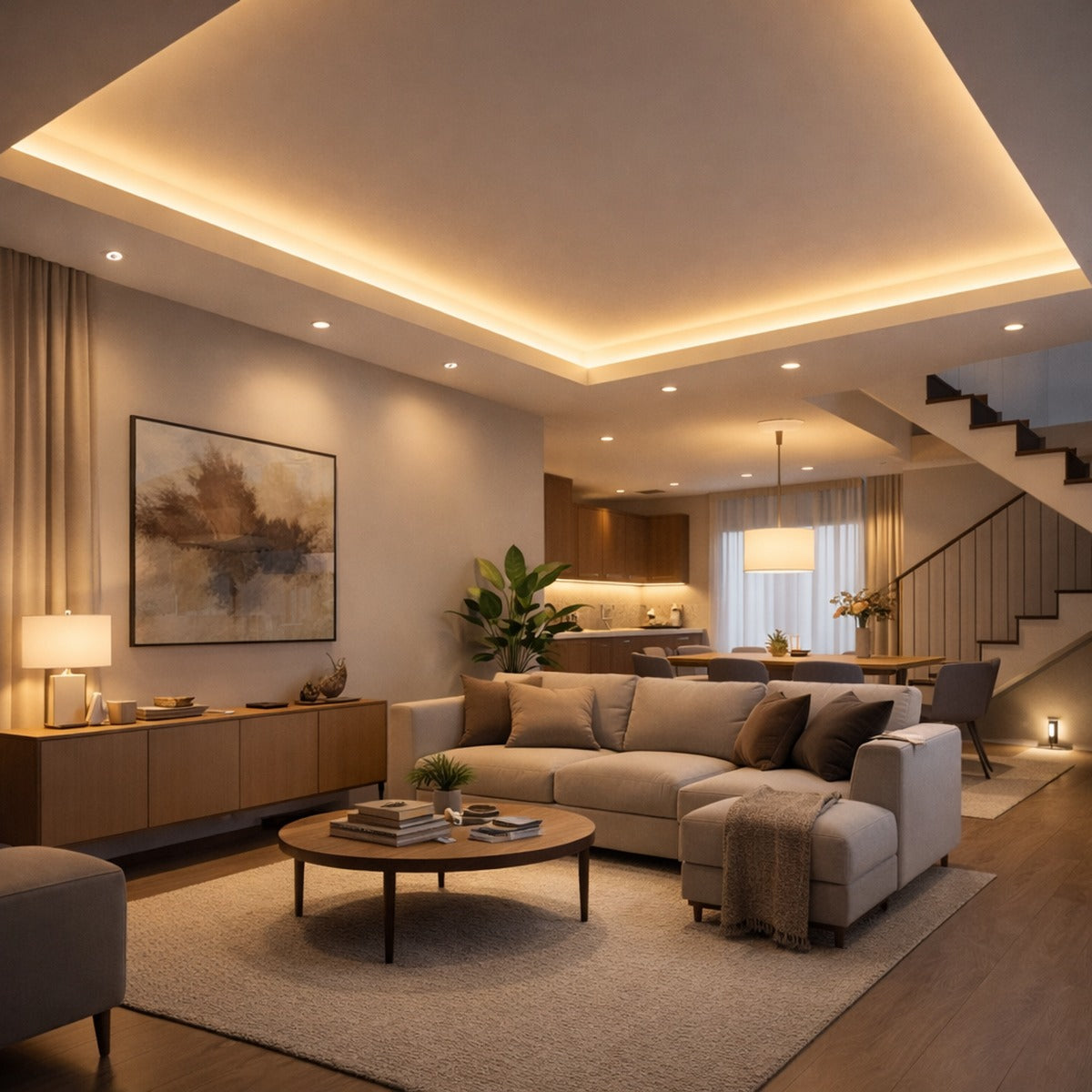 Fita Led 10m Direta 127v 240 Leds 18w/m 2000lm Super Forte Para Perfil Sanca Gesso 3000k