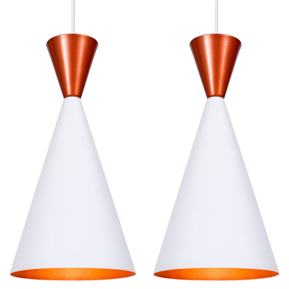 Pendente Lustre Luminária Canadá Branco