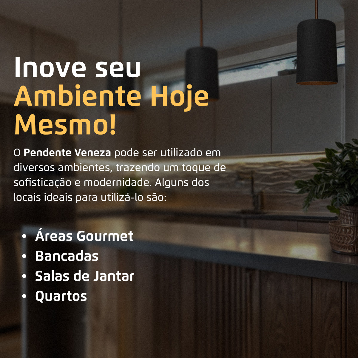 Pendente Lustre Luminária Veneza Cinza