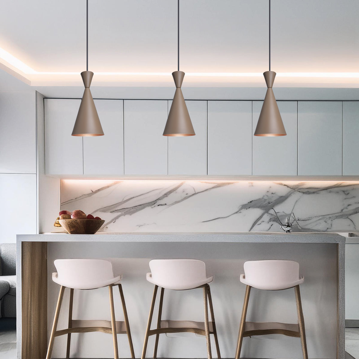 Pendente Lustre Luminária Canadá Fendi