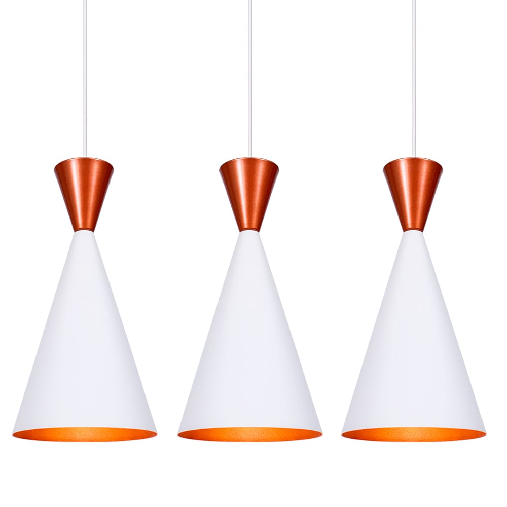 Pendente Lustre Luminária Canadá Branco