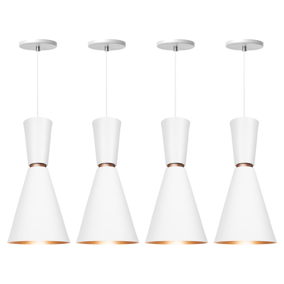 Pendente Lustre Luminária Moscou Branco