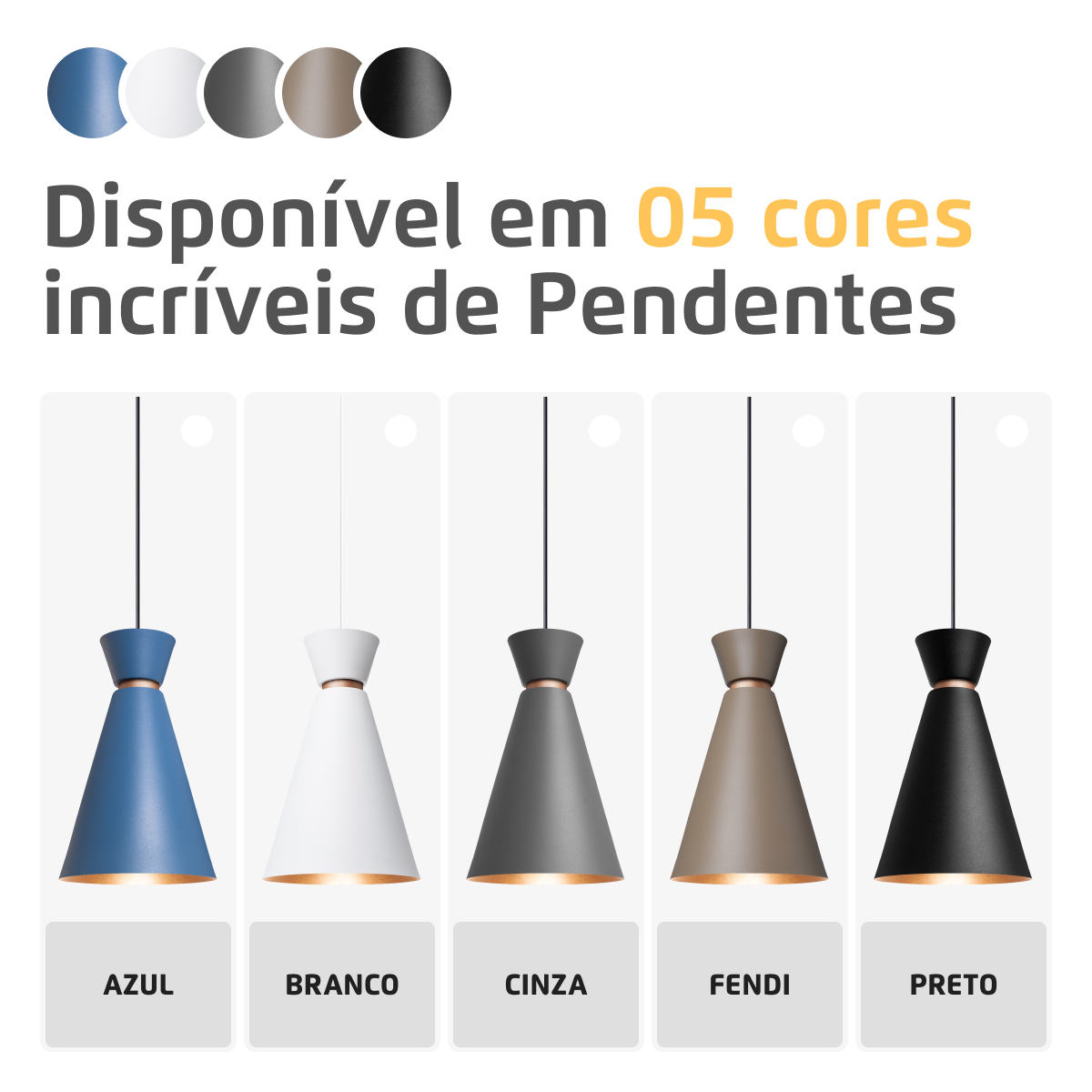 Pendente Lustre Luminária Pequim 30cm Branco