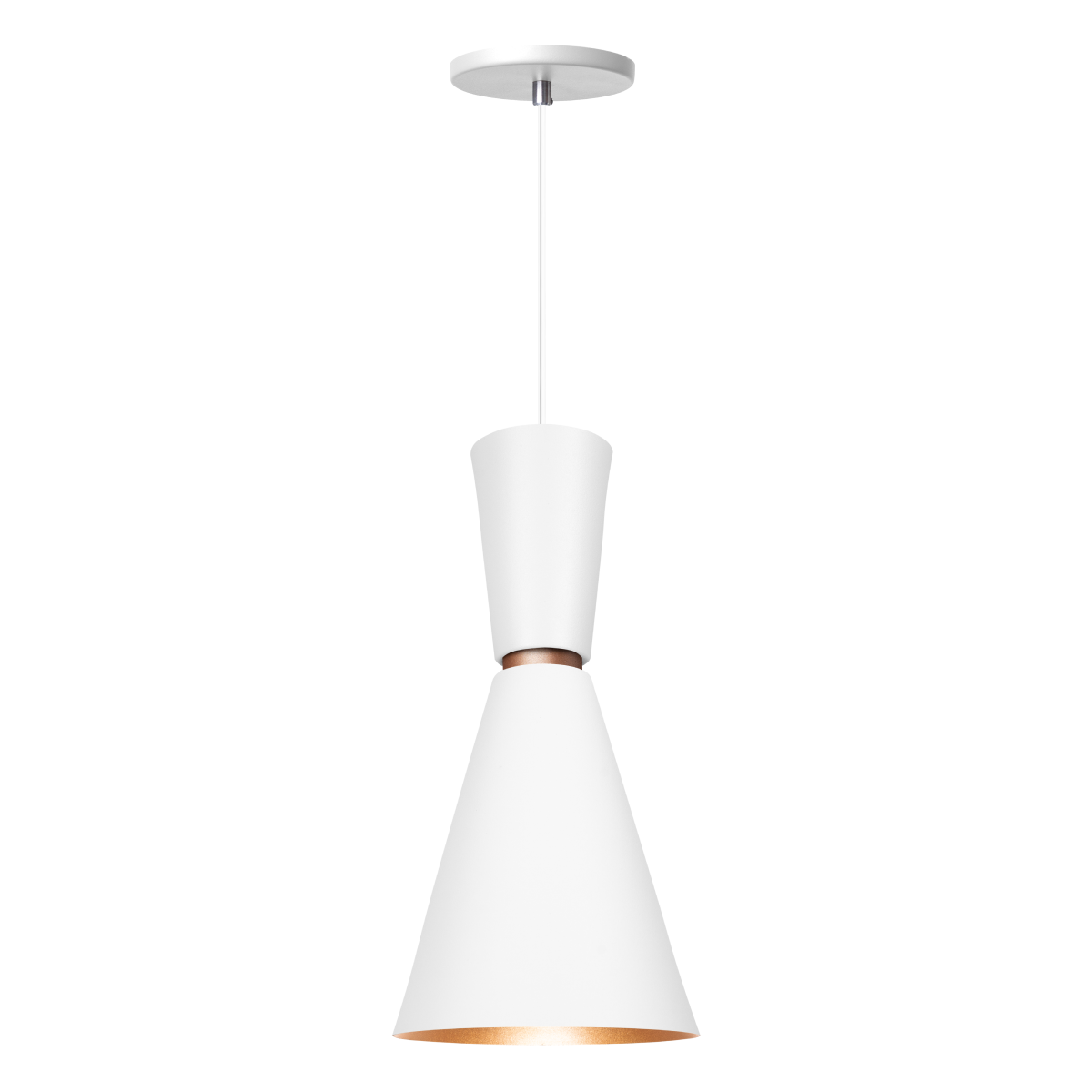 Pendente Lustre Luminária Moscou Branco