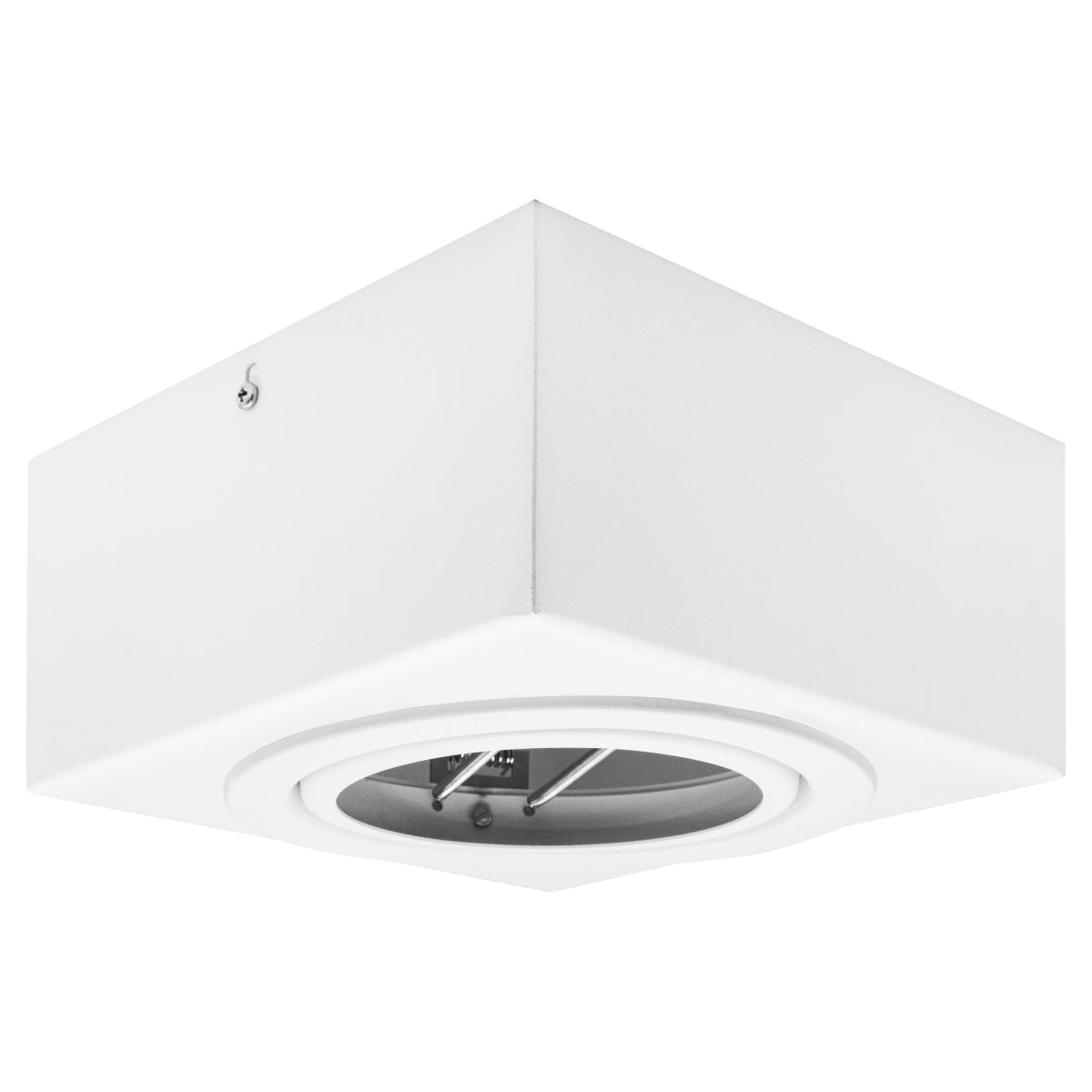 Spot Plafon Sobrepor Box Quadrado AR111 Direcionável