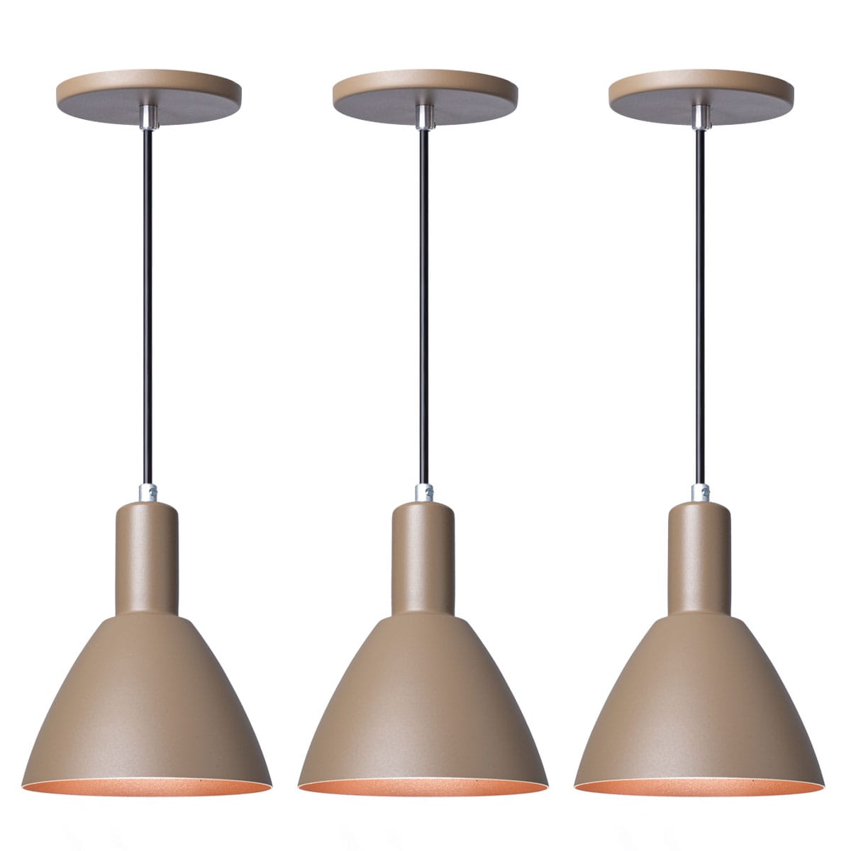 Pendente Lustre Luminária Atenas Fendi