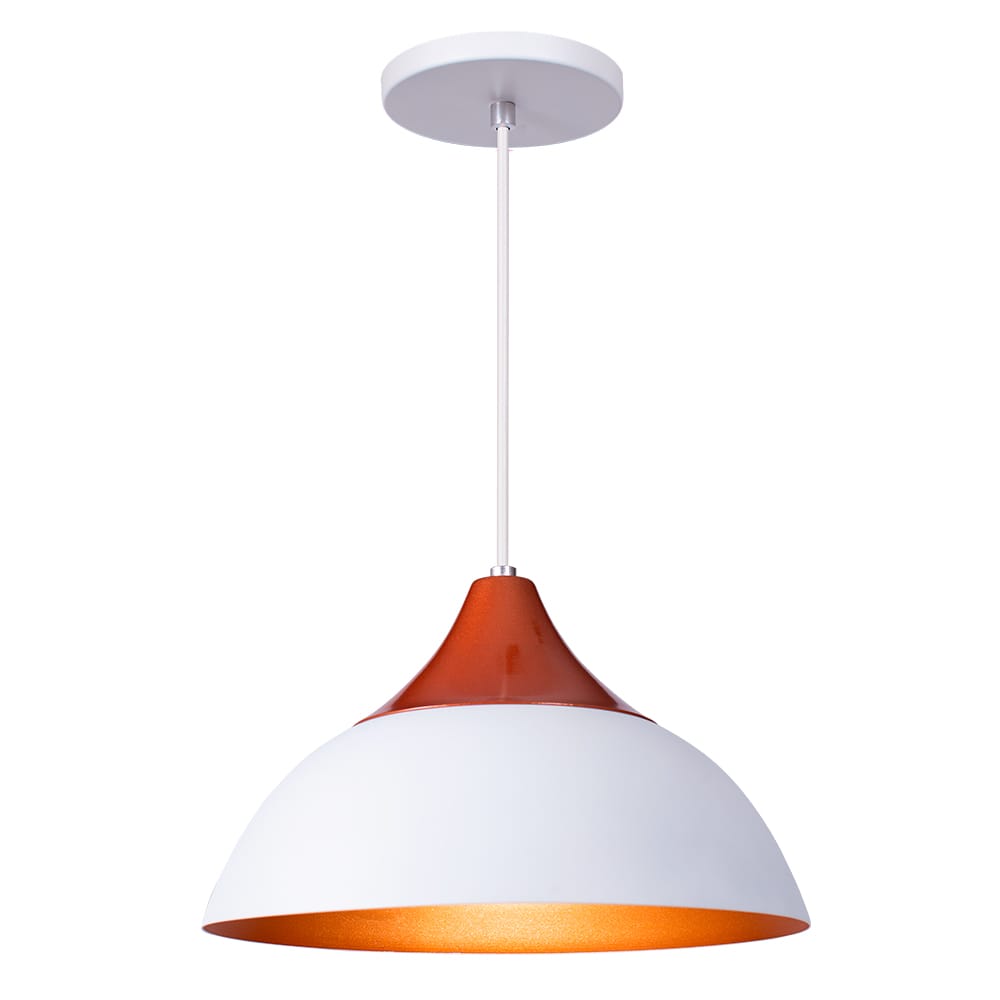 Pendente Lustre Luminária Panamá Branco