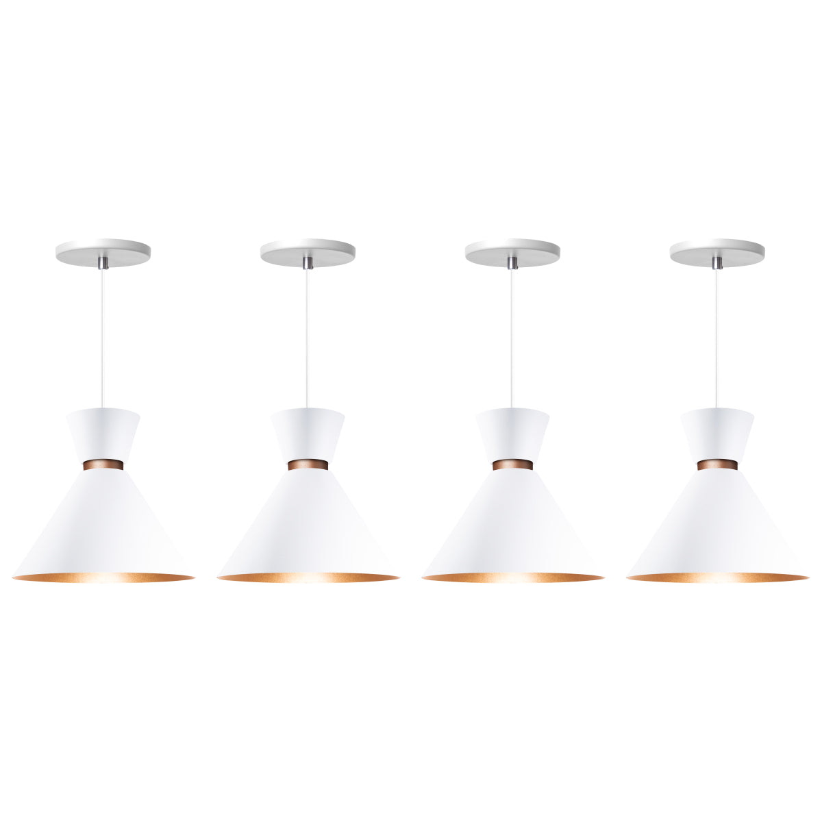 Pendente Lustre Luminária Berlin 23cm Branco