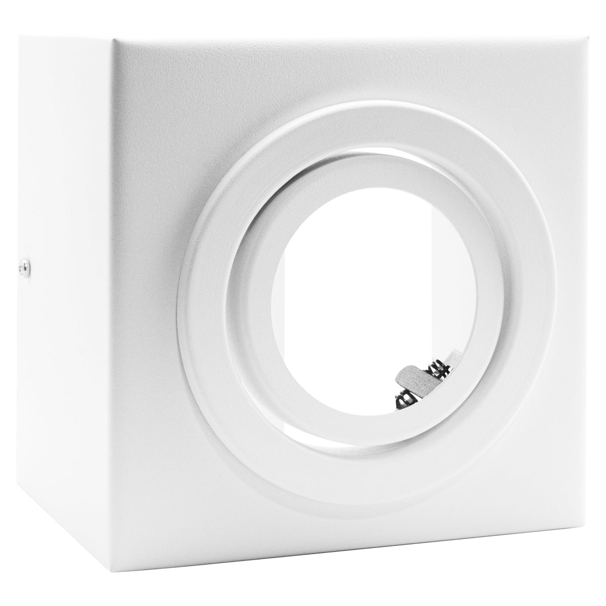 Spot Plafon Sobrepor Box Quadrado Par20 Direcionável