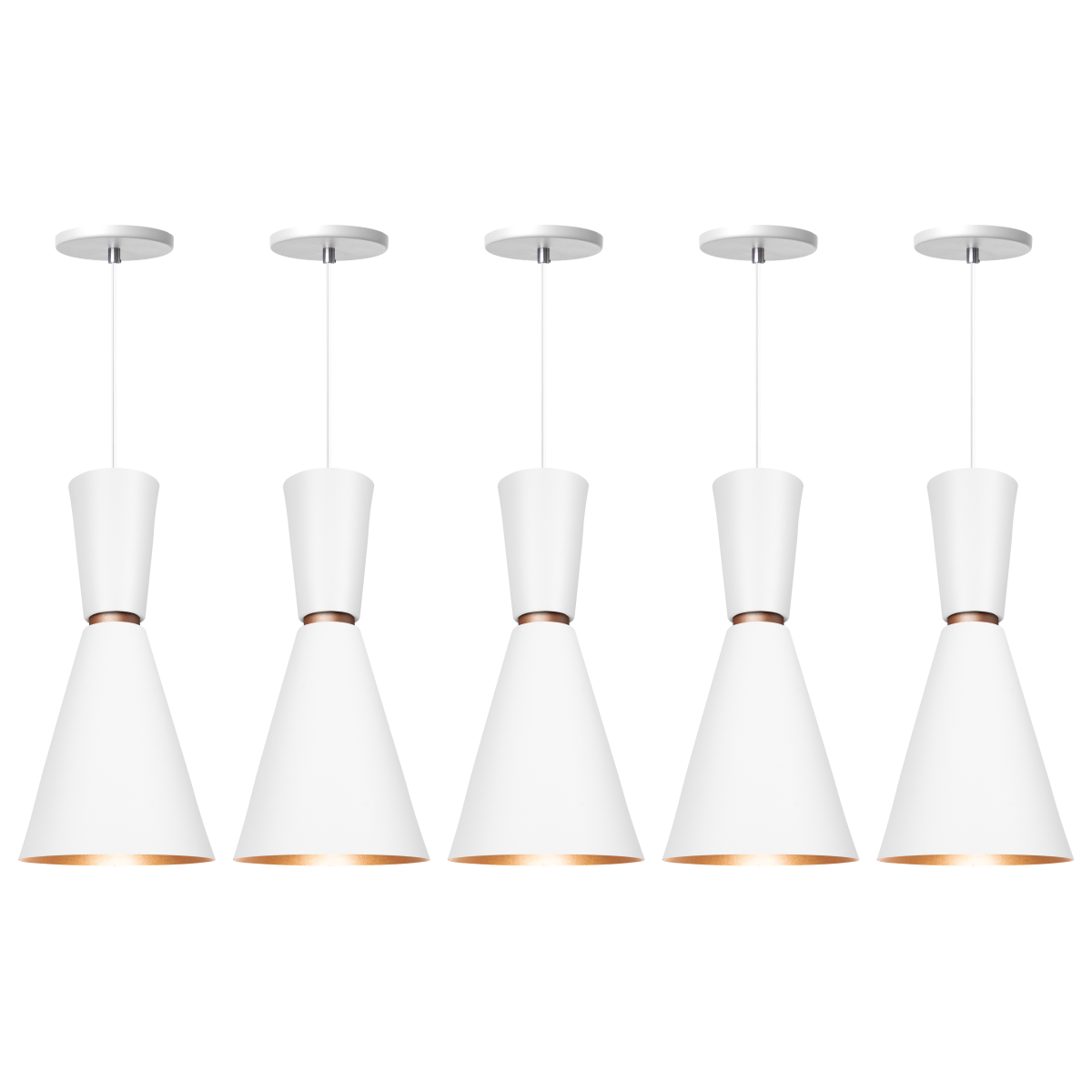 Pendente Lustre Luminária Moscou Branco