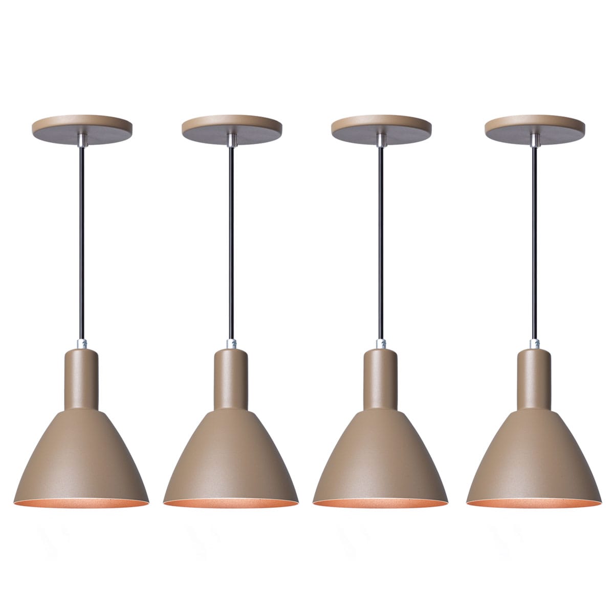 Pendente Lustre Luminária Atenas Fendi