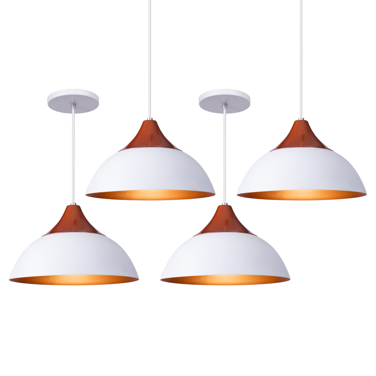 Pendente Lustre Luminária Panamá Branco