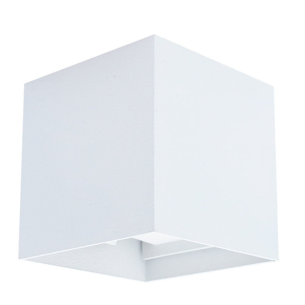 Arandela HUB Led 6W 3000K Duplo Facho Ajustáveis Bivolt Branca
