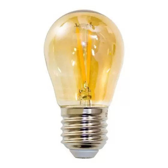 Lâmpada Led Filamento G45 2W 2200K Retrô Vintage Delis