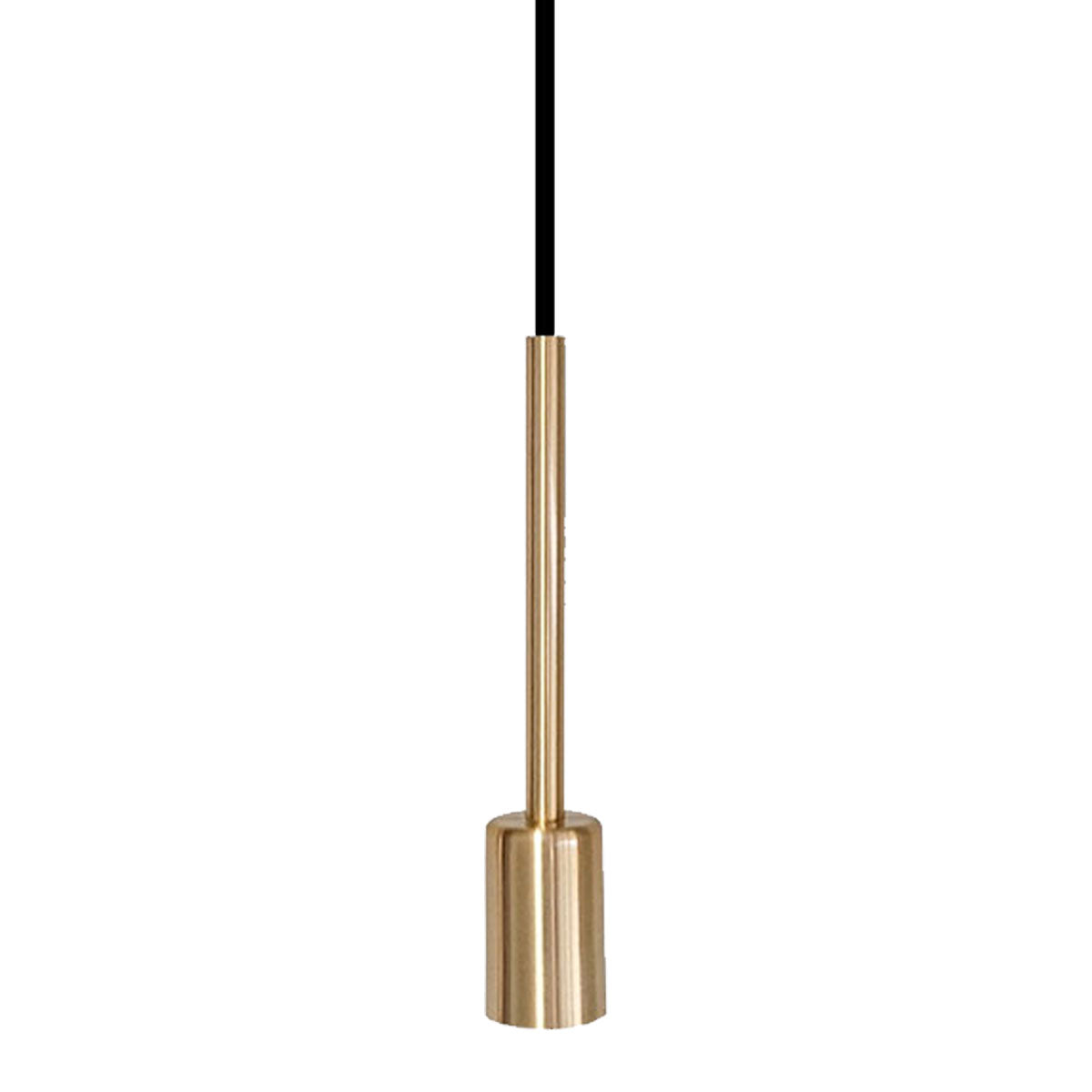 Luminária Pendente Lustre Infinite 21Cm Dourado Duplo