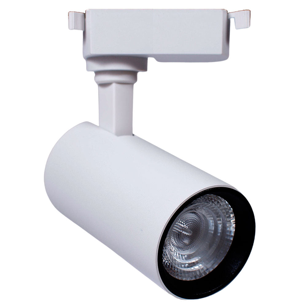 Spot Para Trilho Led 12W Branco Quente Bivolt Branco Delis