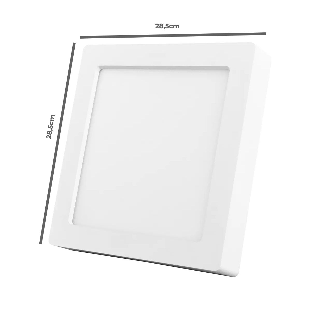 Luminária Painel Plafon Led Sobrepor 24w 3000k Black+Decker