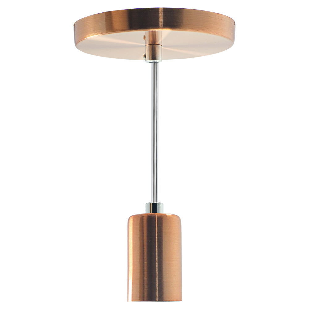 Pendente Soquete Copinho E27 Rose Gold