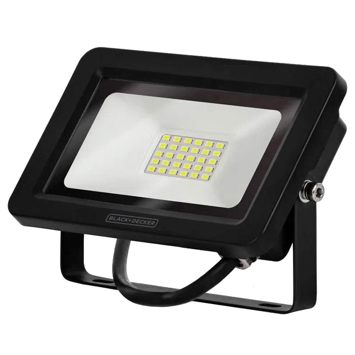 Refletor Led Holofote 30W 6500K Branco Frio IP65 Black+Decker