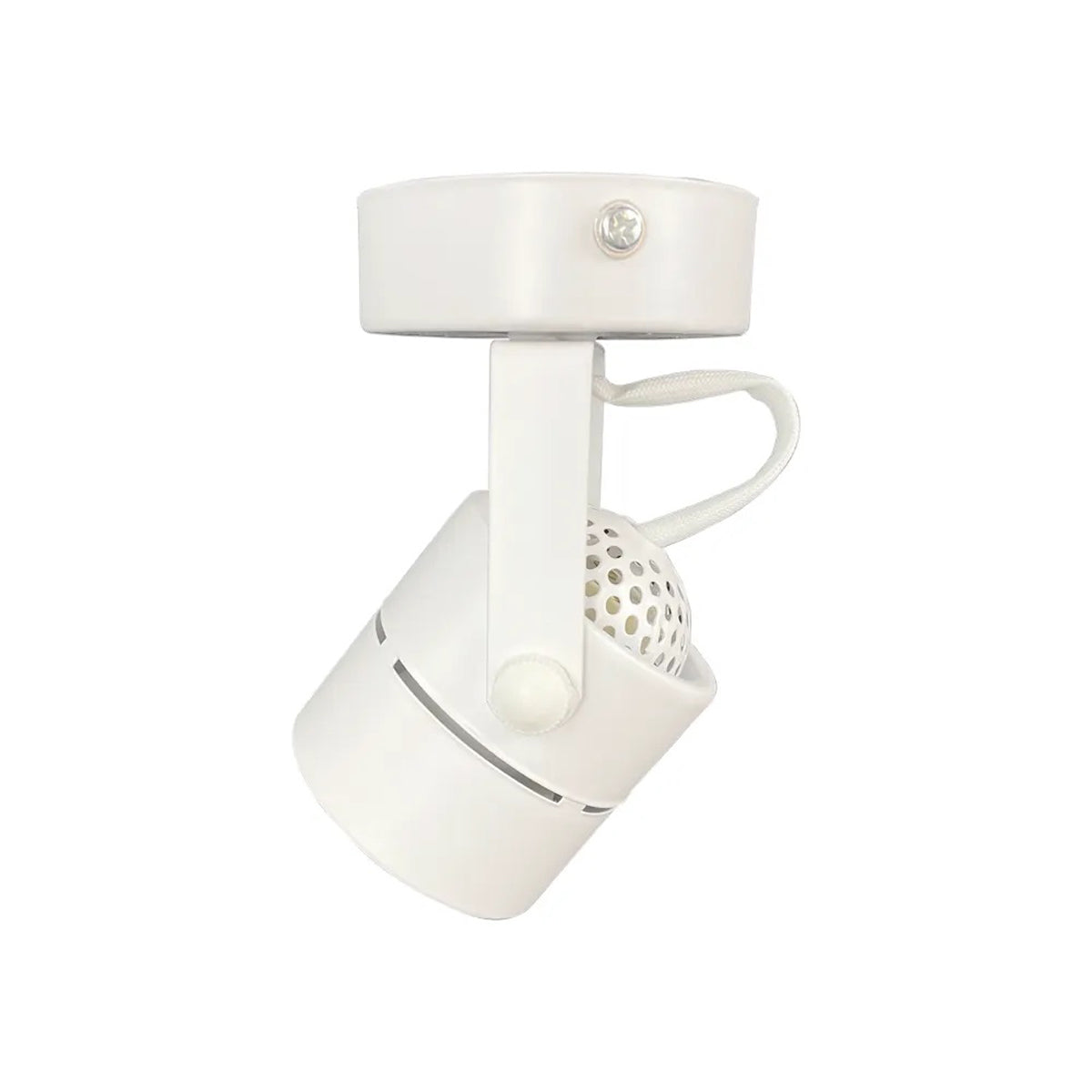 Spot Sobrepor MR16 GU10 Redondo Branco Direcionável