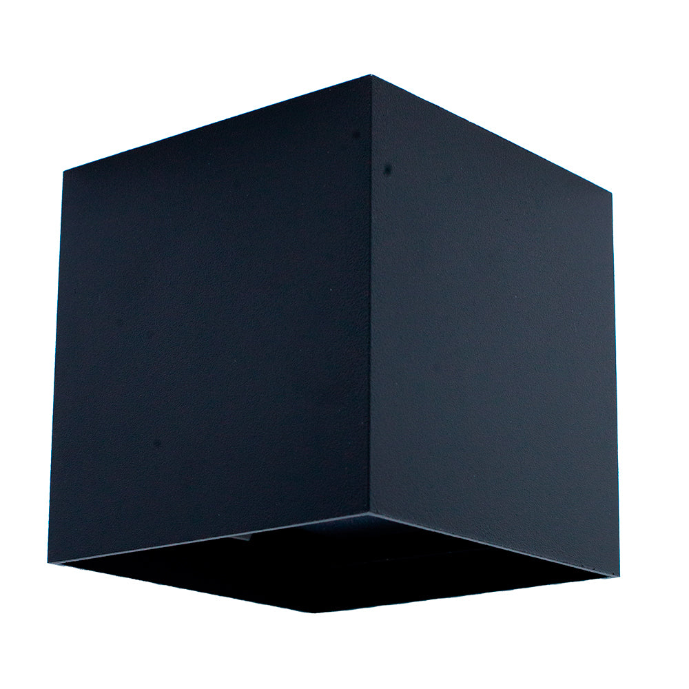 Arandela HUB Led 6W 3000K Duplo Facho Ajustáveis Bivolt Preta
