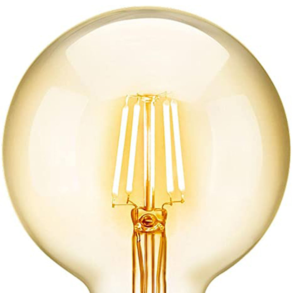 Lâmpada Led Filamento G95 4W 2200K Retrô Vintage Opus