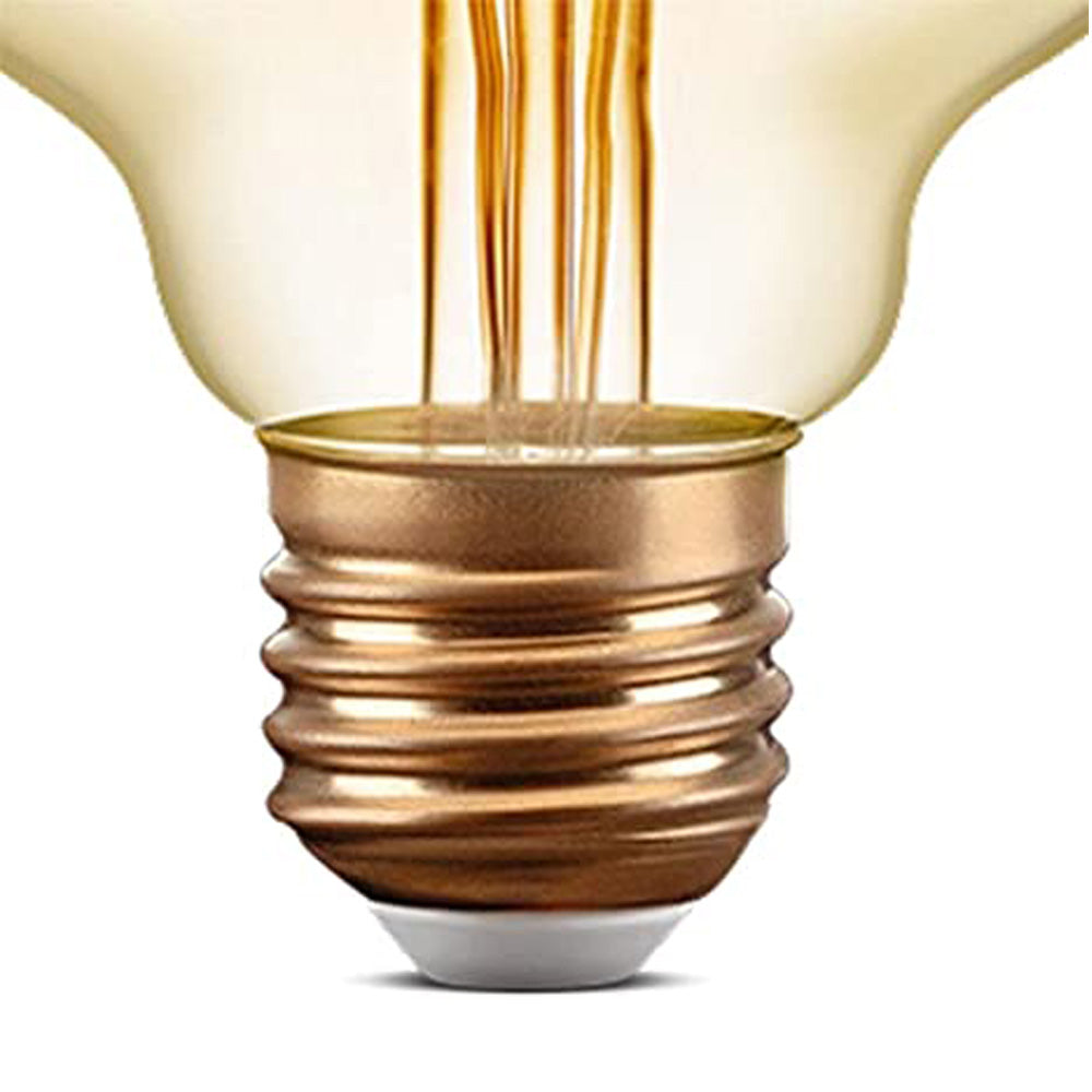 Lâmpada Led Filamento G95 4W 2200K Retrô Vintage Opus