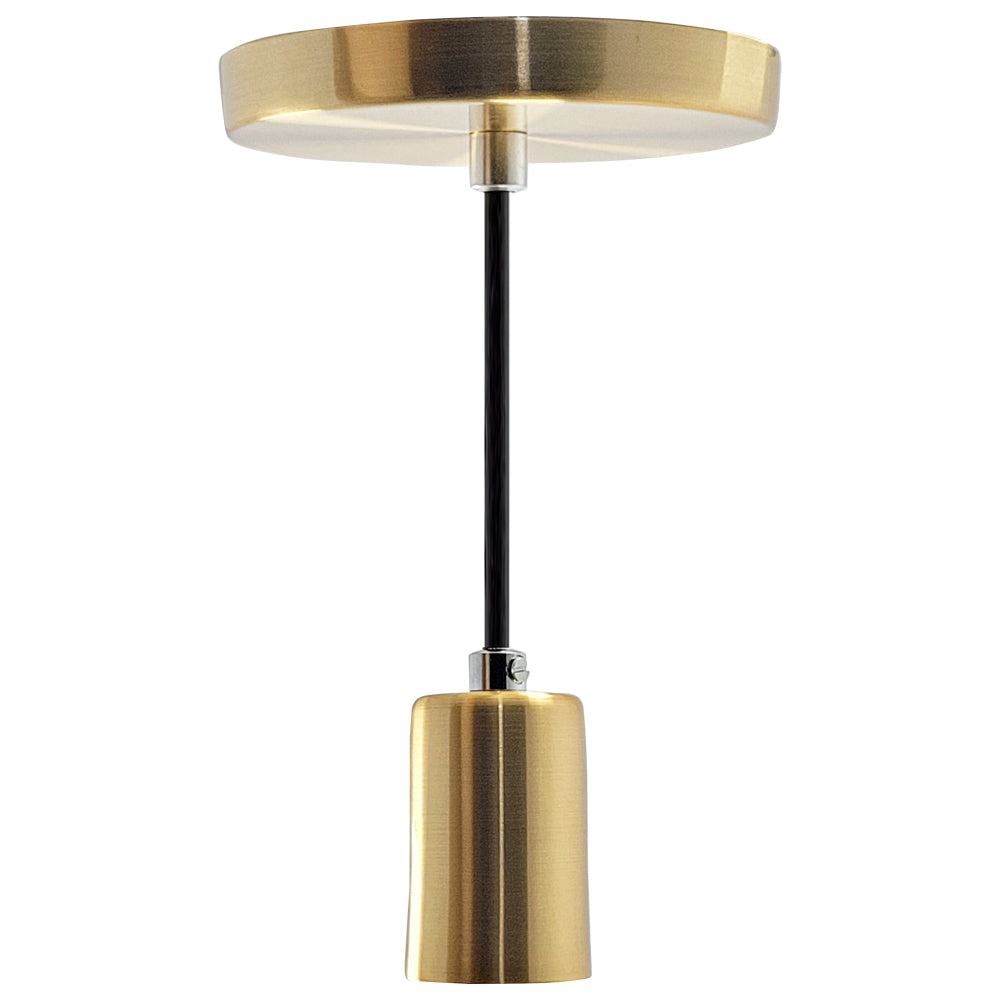 Pendente Soquete Copinho E27 Dourado