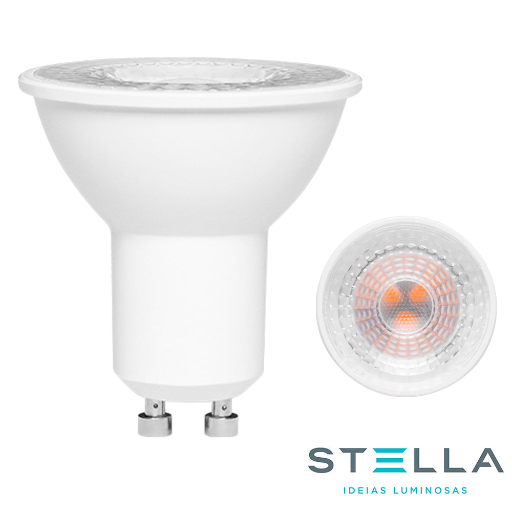 Lâmpada Led MR16 GU10 6w Stella 2700k Branco Quente - STH8535/27